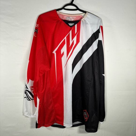 Fly Racing Model Kinetic Mesh Tech Long-sleeve Moto Shirt Size 2XL - Picture 11 of 11